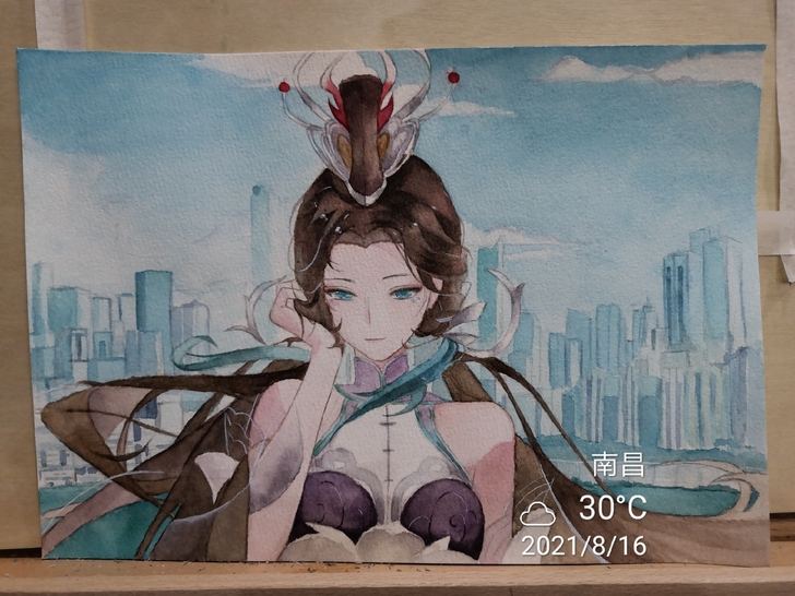 手绘作品
