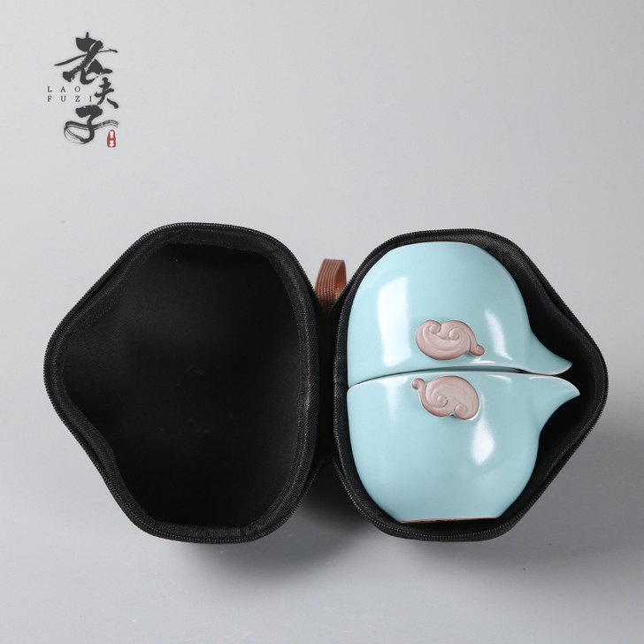 老夫子 整套茶具