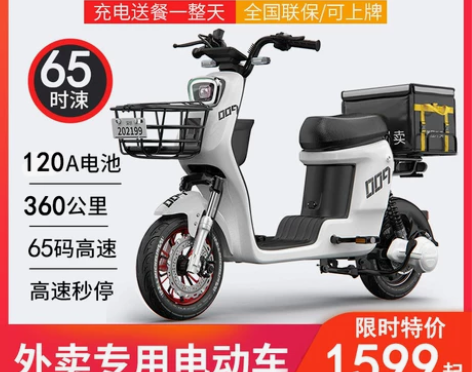 凯万德009新国标电动自行车长跑王锂电池外...