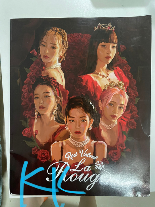 red velvet演唱会周边 场刊