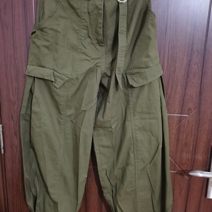 军绿色工装裤休闲裤