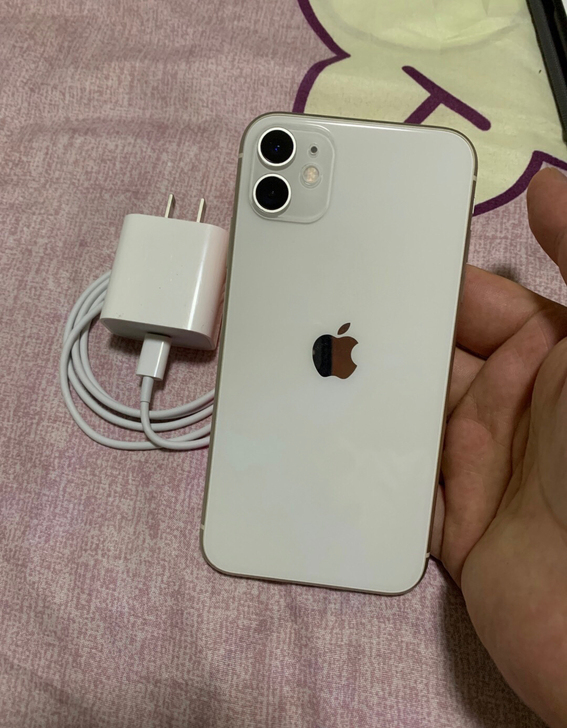 苹果11 128g 白色 98新