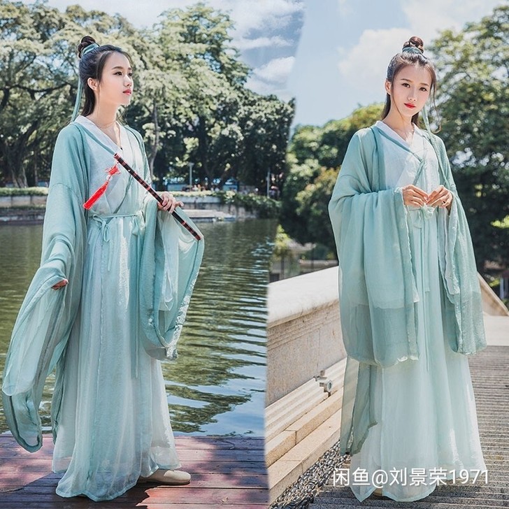 司南阁清平调魏晋风日常汉服古风广袖中国风夏...