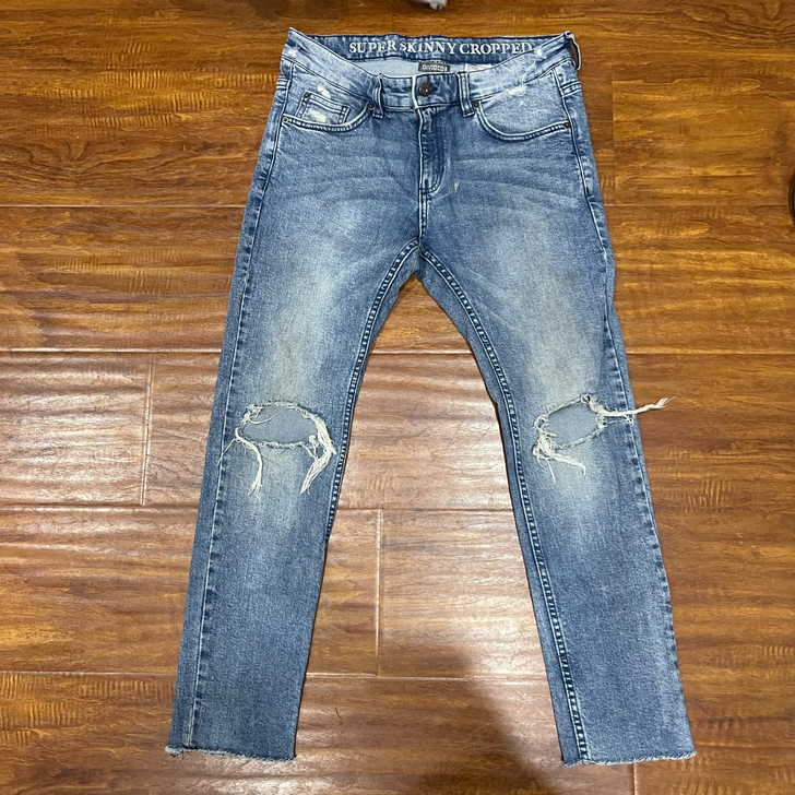 HM男士牛仔裤