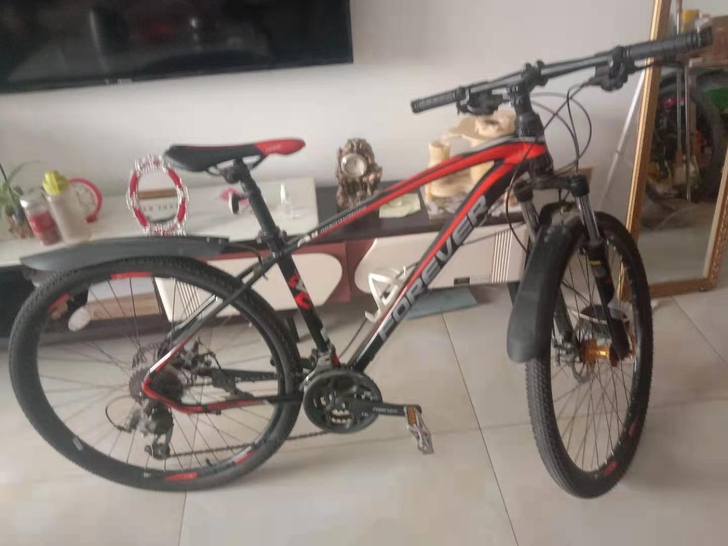 出售九成新永久自行车27速