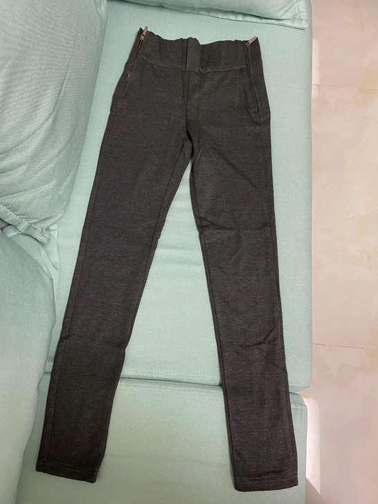 全新高腰修身休闲裤