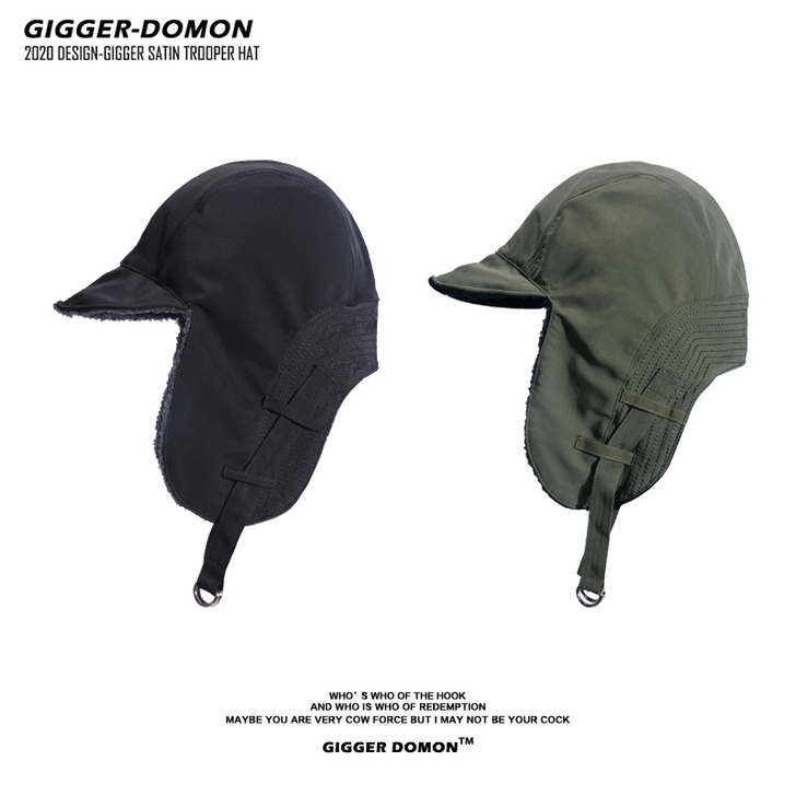 TROOPER HAT飞行员帽加绒雷锋帽骑...