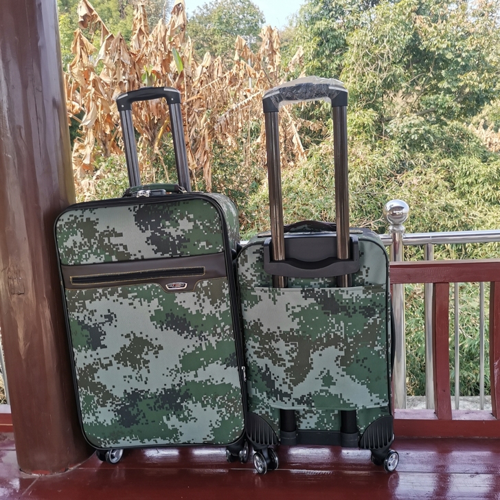 迷彩拉杆箱旅行箱24寸迷彩特价处理迷彩拉杆...