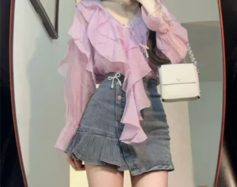 鱼尾裙裤 感兴趣的话点“我想要”和我私聊吧～