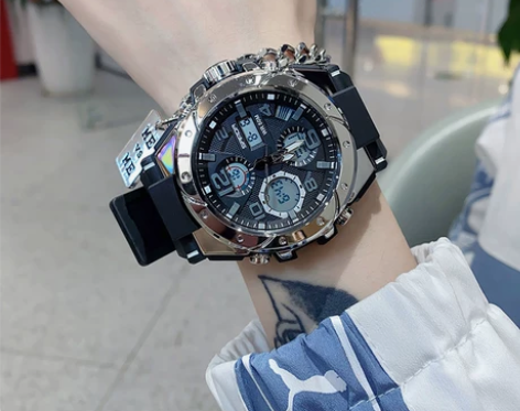 新概念手表男士机械初高中学生潮流黑科技青少...