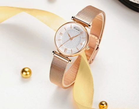 正品手表女ins风韩版简约气质满天星时尚潮...