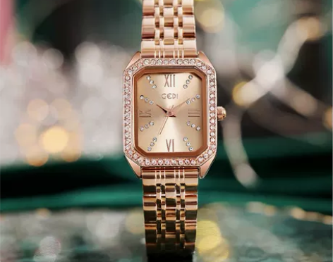 歌迪手表轻奢小众ins风满天星防水精致时尚...