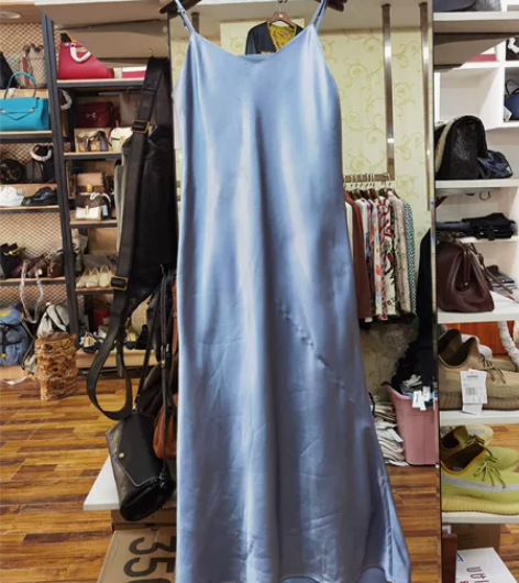 醋酸吊带鱼尾裙赔钱清货，以实物图为准，有的...