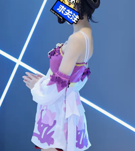 【漫路人】cos荣耀服小乔cos丁香结古装...