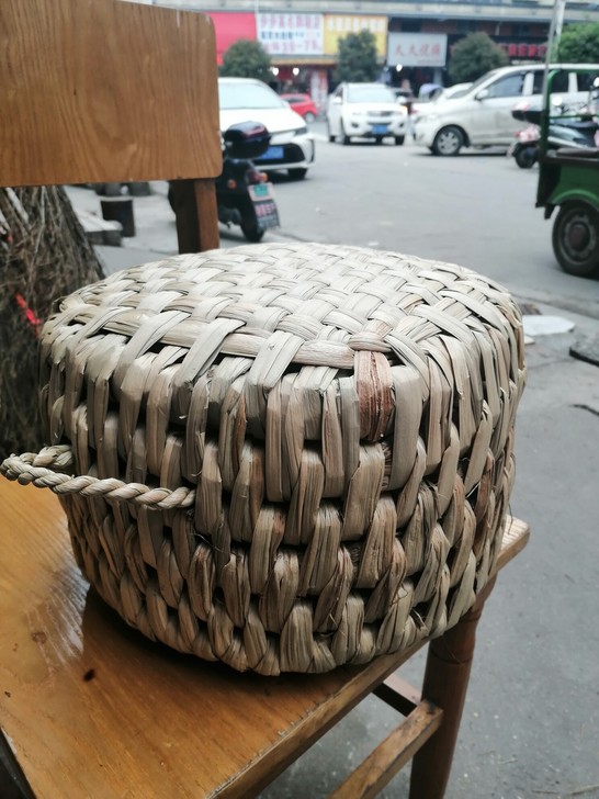 民族风创艺稻草坐墩稻草坐凳diy创艺稻草坐包