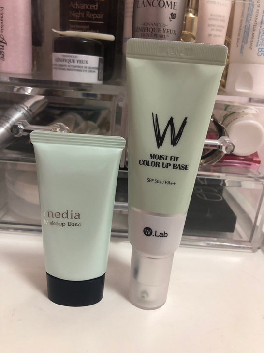 Wlab隔离霜妆前乳 修饰泛红绿色隔离防晒...