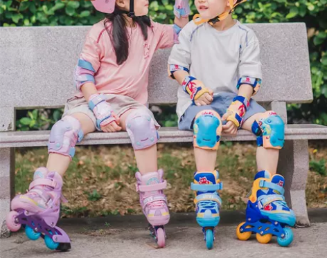 骆驼旱冰鞋 儿童溜冰鞋初学者阿蒙小怪兽青少...