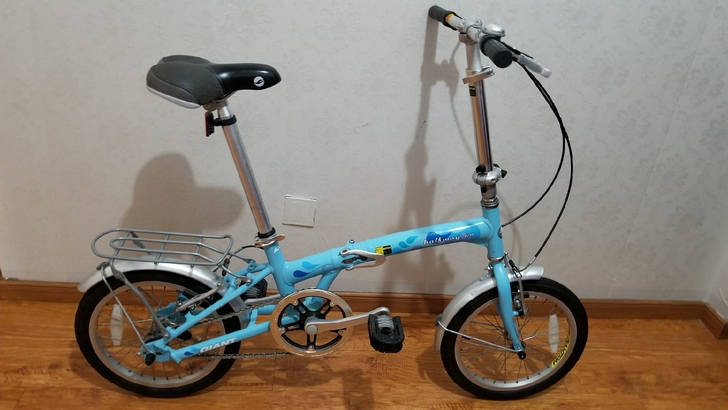 捷安特哈弗6.0折叠自行车