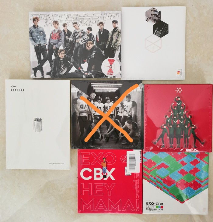 EXO专辑 全新未拆现货 不包邮  韩国原...