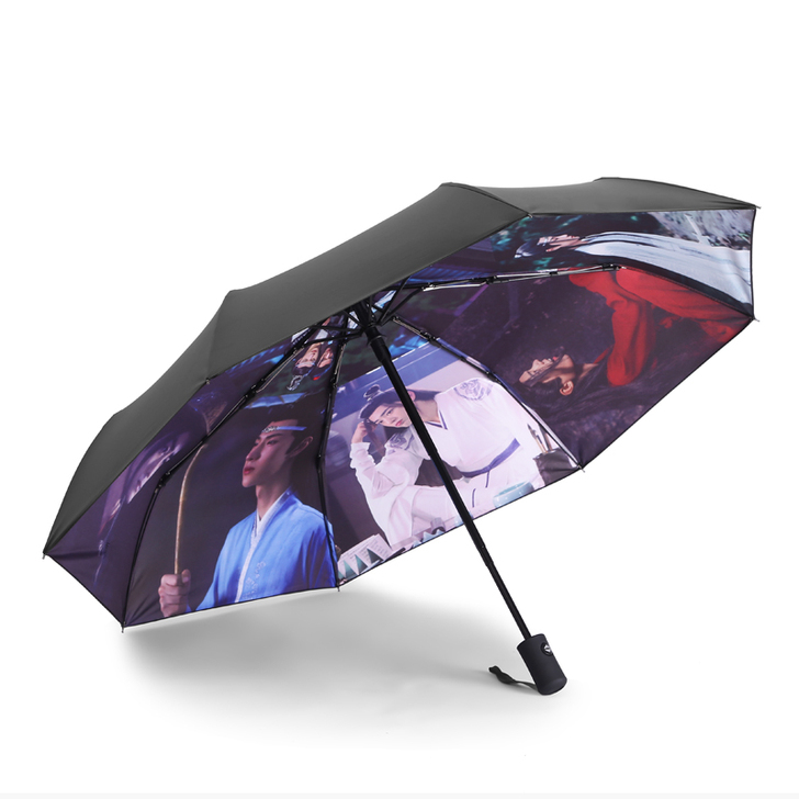 现男友李现雨伞定制同款遮阳伞女韩商言亲爱的...