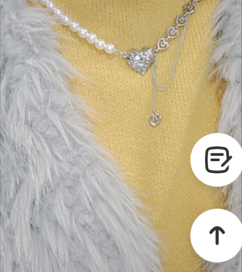 中性风项链，珍珠项链 材质：合金 风格：欧...