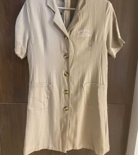 ARQ工装连衣裙 全新 一次没穿过 棉麻 ...