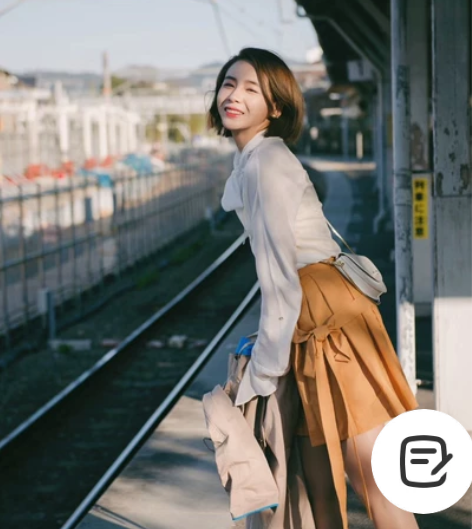 独立设计Jn:Dn 姜黄色短裙 这条裙子我...