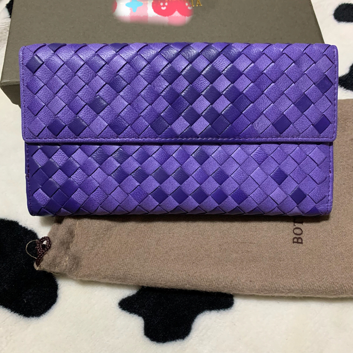 BV拼接钱包 手拿包 纯皮材质