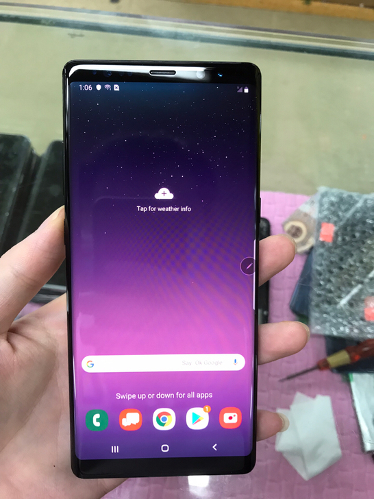 三星note8 黑色 64G 美版单卡三网...