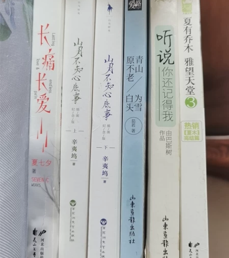 低价出言情和青春文学书  几乎全新  可私...