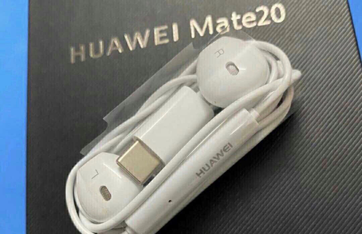 华为mate30pro原装耳机华为type...