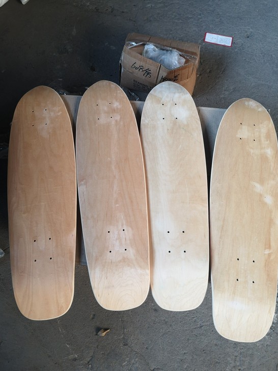 捡漏加枫陆地冲浪板板面鱼板头尾双翘七层加枫