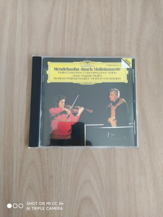 穆特 门德尔松小提琴协奏曲 卡拉扬 古典音...