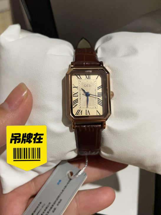 GEDI真皮手表，歌迪手表女，买衣服，充值...