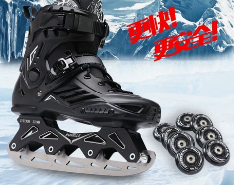 CITYAUN 直排轮滑鞋 冰岛鞋 女38...