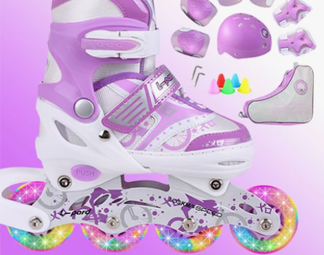 L－pard/捷豹 直排轮 鞋小了 有使用...