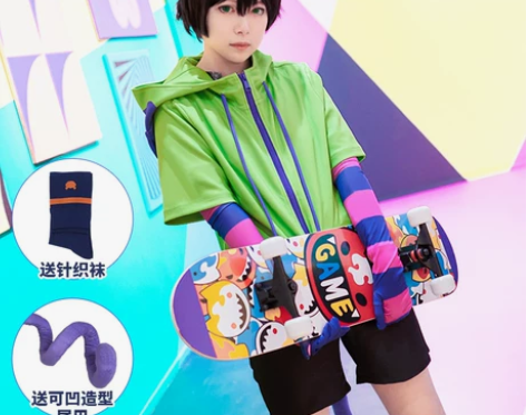 【次元依】无限滑板SK8 miya 知念实...