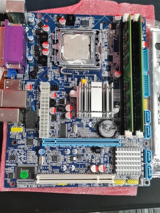 G31主板cpu内存4g一套