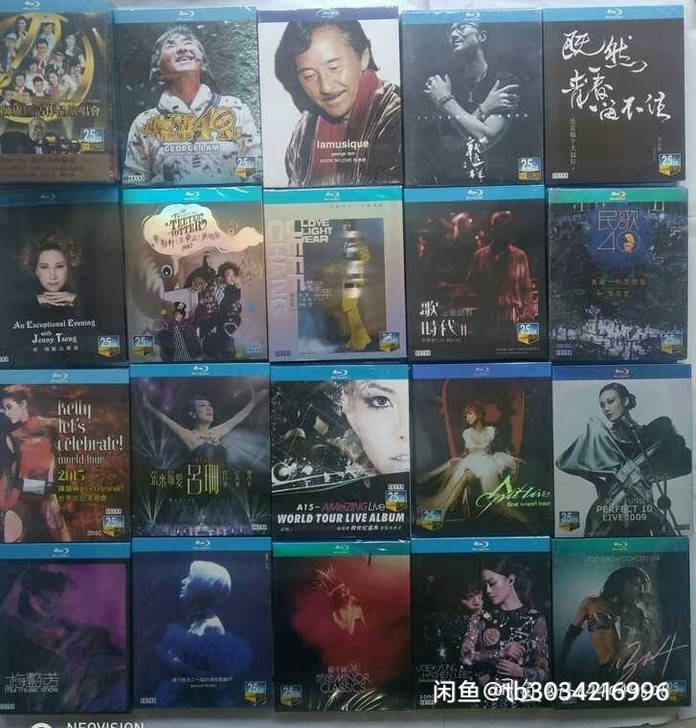 全新 ：蓝光碟BD25G，演唱会，音乐会，...