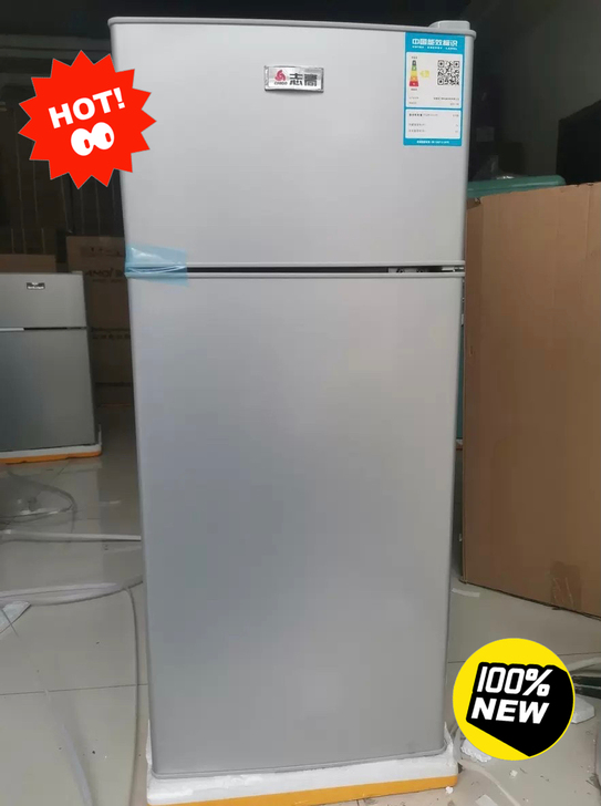 全新】志高冰箱小型迷你家用双门电冰箱宿舍家...