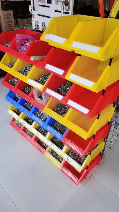 塑料零件盒元件盒五金工具盒分类螺丝盒收纳盒...