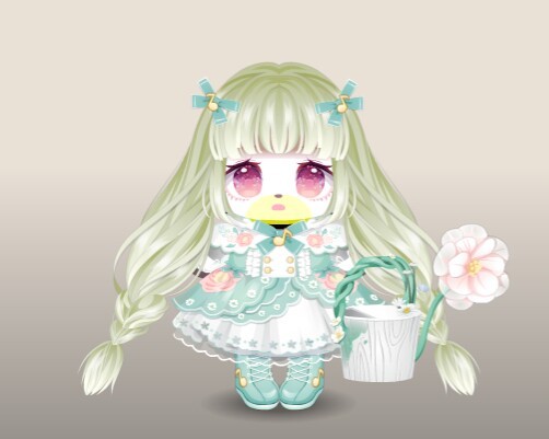 出奥比岛花音星套(缺头发和表情)