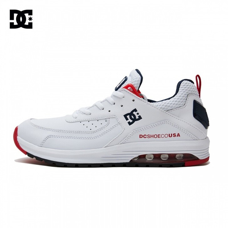 DCSHOES秋冬新款拼色皮面潮流运动板鞋...