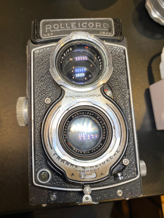 禄来柯 rolleicord 双反相机