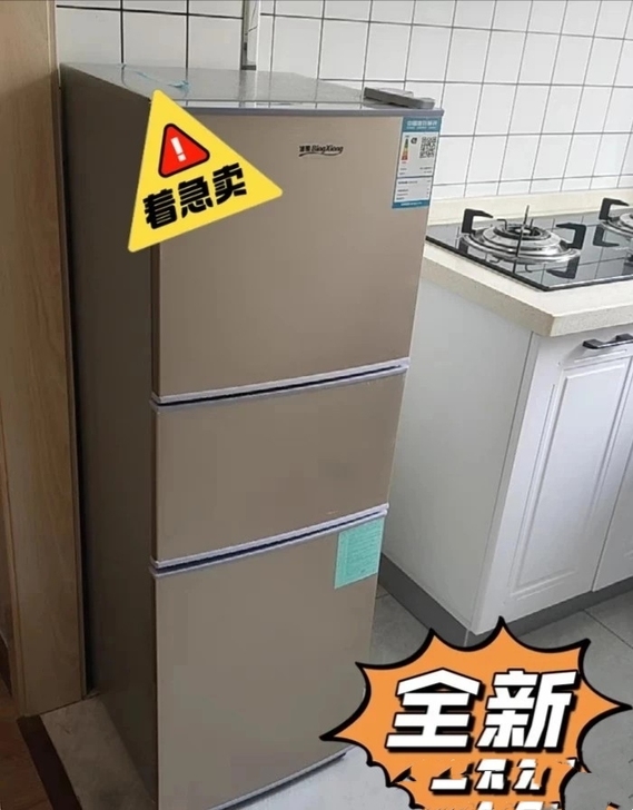 【顺丰包邮】全新冰箱家用小型双开门学生宿舍...