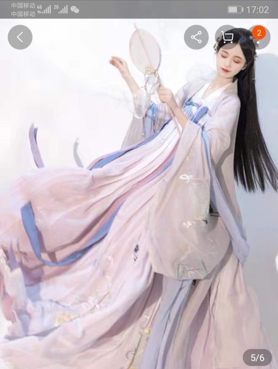 流烟昔冷-游仙隐  齐胸襦裙