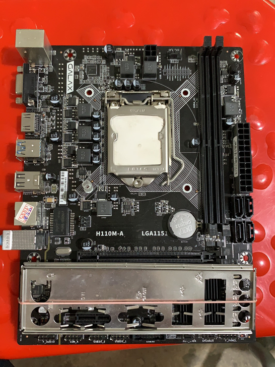 影驰H110主板ddr4 1151针 成色...