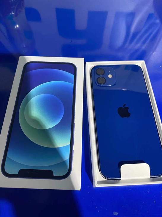 iPhone12蓝色128g，正品行货，无...