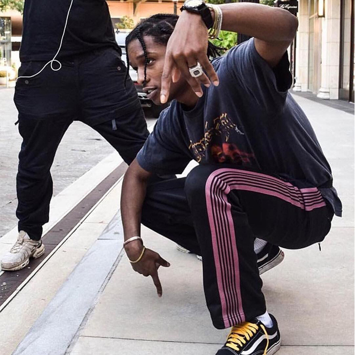 老夫子 NEEDLES 侧边织带 旧式复古...