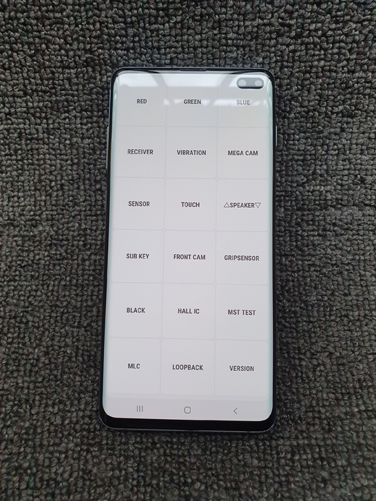 自用三星s10+曲屏手机没点没线完美成色 ...